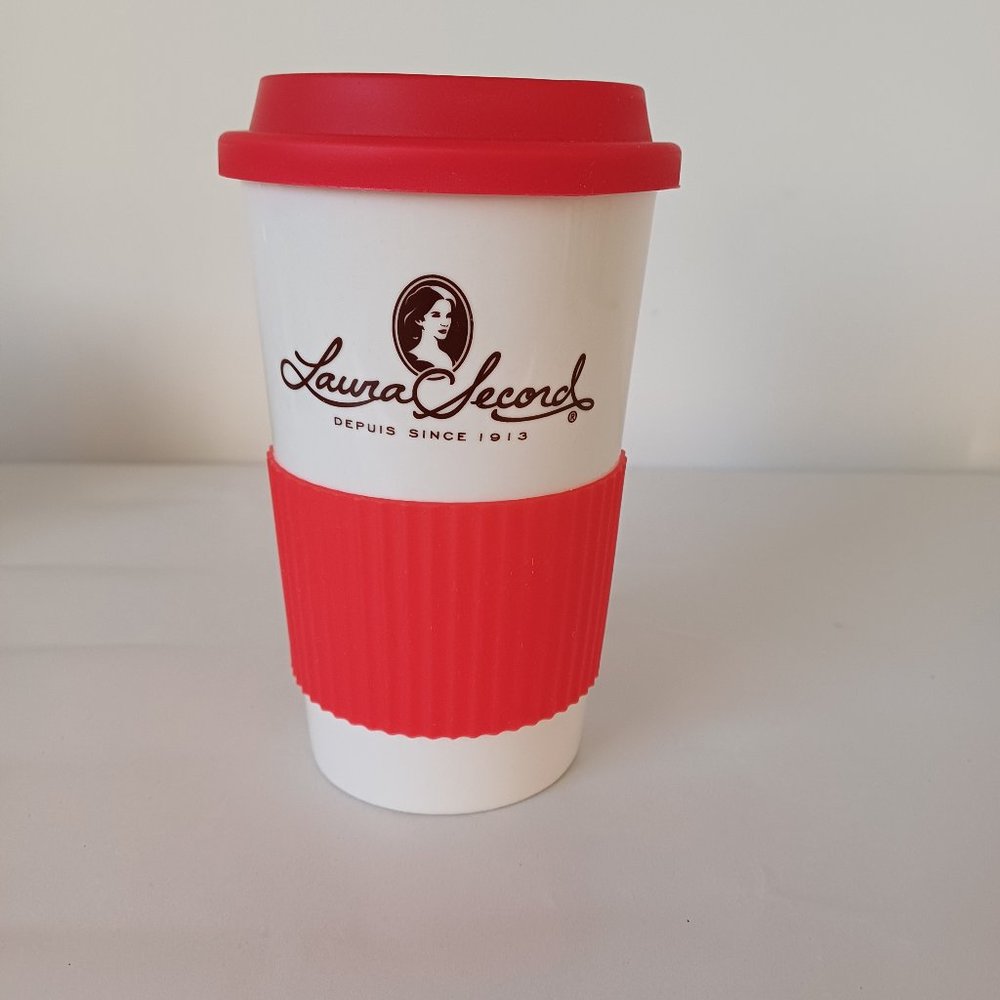 Laura Secord Ceramic Coffee Take Out Mug